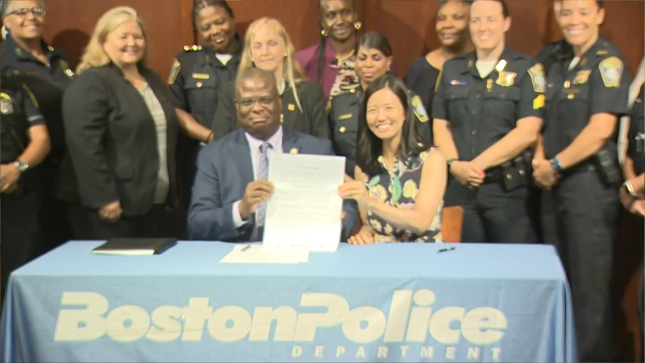 Bpd Wu Pledge To Increase Women On Police Force By 2030 Boston News Weather Sports Whdh 7news 1590