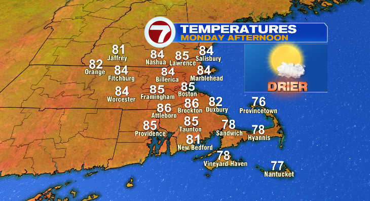 Nice start to the work week - Boston News, Weather, Sports | WHDH 7News