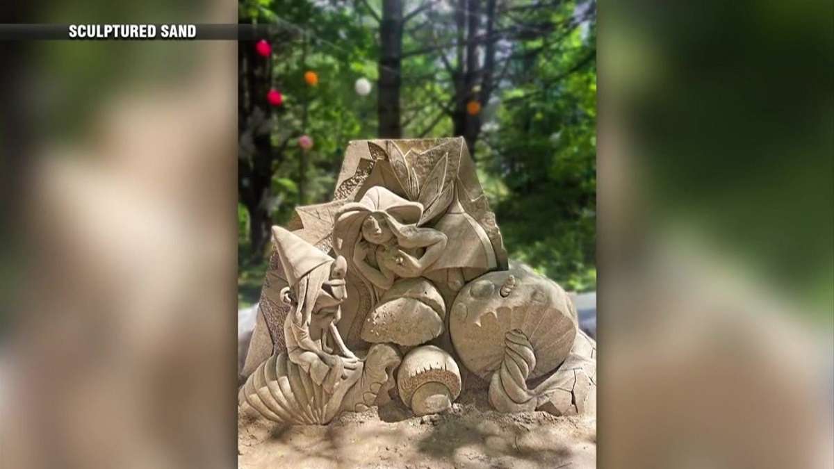 Sand sculpture exhibition set to open in NH - Boston News, Weather, Sports - Vimarsana News