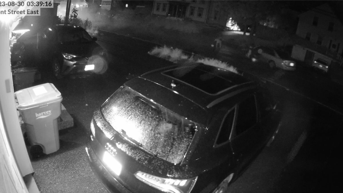 Maynard police seek help finding suspects linked to crash involving stolen car  Boston News Weather Sports  WHDH 7News