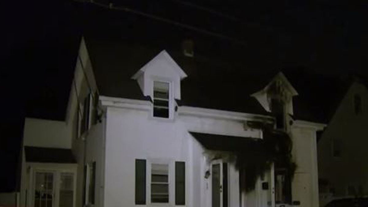 Fire crews battle house fire in Quincy Boston News, Weather, Sports