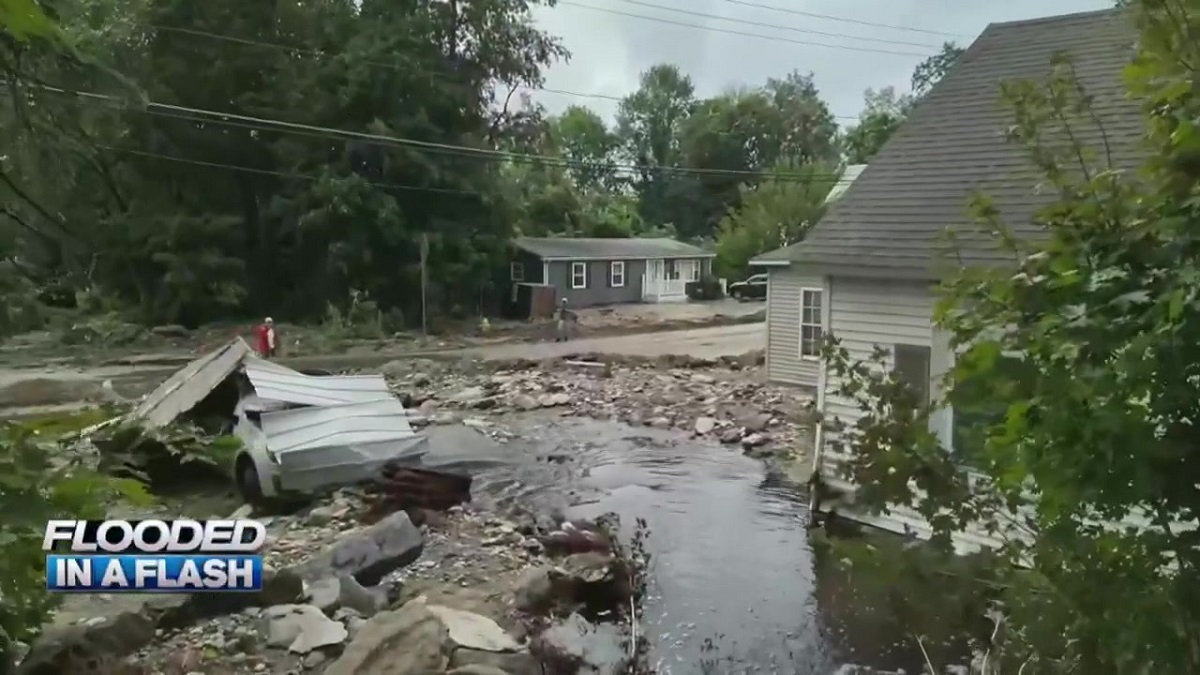 Leominster flood cleanup continues as more rain hits region Boston
