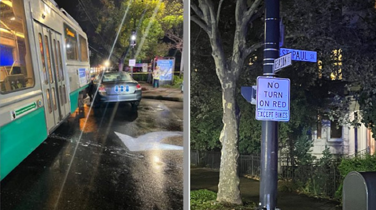 2 people injured delays reported after car and MBTA Green Line trolley collide in Brookline  Boston News Weather Sports  WHDH 7News 2 people injured delays reported after car and MBTA Green Line trolley collide in Brookline  Boston News Weather Sports  WHDH 7News