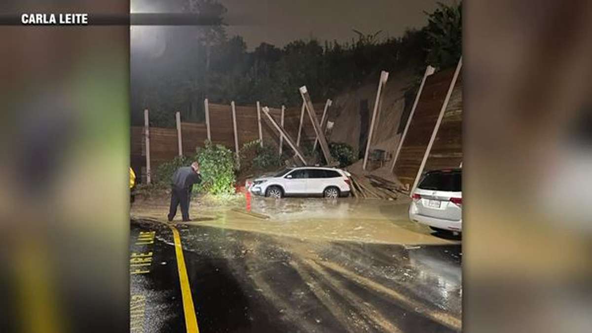 Residents rattled after 30-foot retaining wall collapses in Brighton - Boston News, Weather, Sports - Vimarsana News