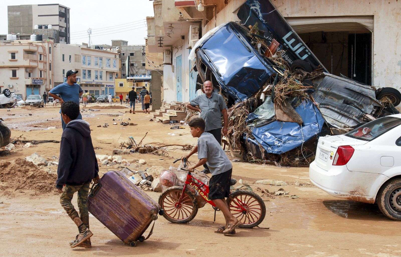 Morgues overwhelmed in Libya as floods death toll tops 6,000 - Boston News, Weather, Sports - Vimarsana News