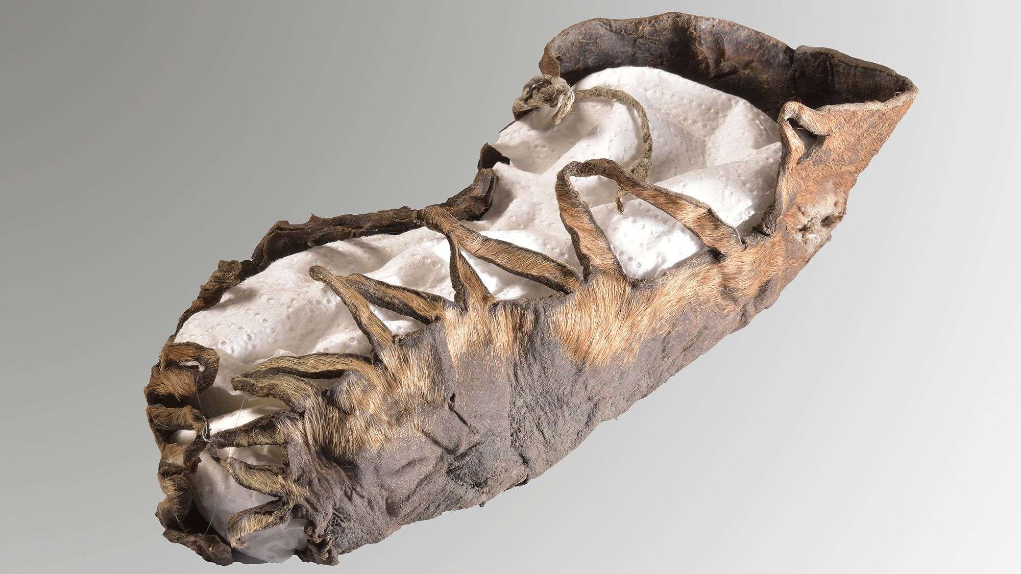 Archaeologists discover 2,000-year-old child's shoe with laces intact - Boston News, Weather, Sports - Vimarsana News