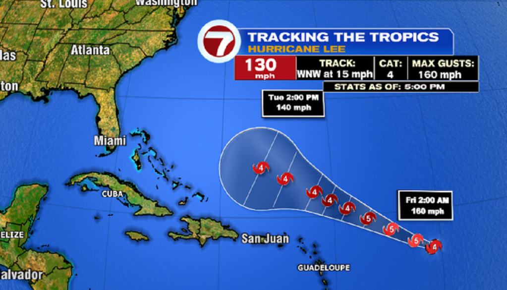 Path of Hurricane Lee 2023: Expected to peak Saturday in Boston