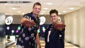 Rob Gronkowski helps make Wish come true - The Boston Globe