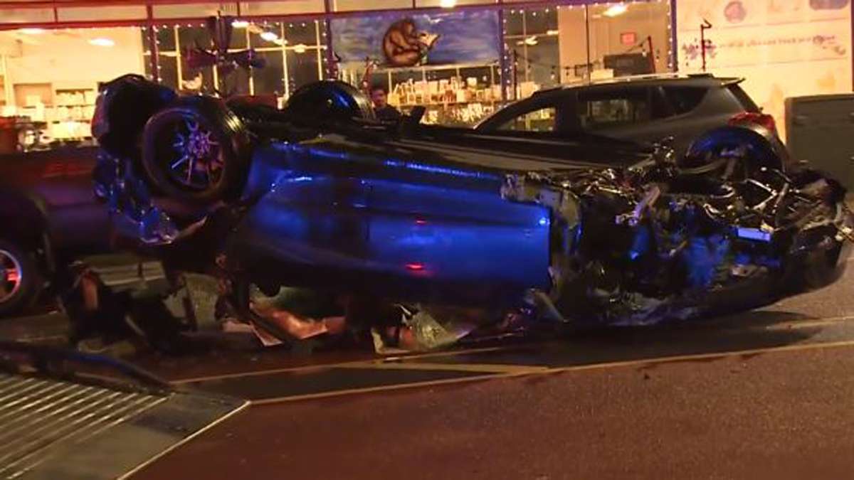 Police respond to rollover crash in Boston - Boston News, Weather ...
