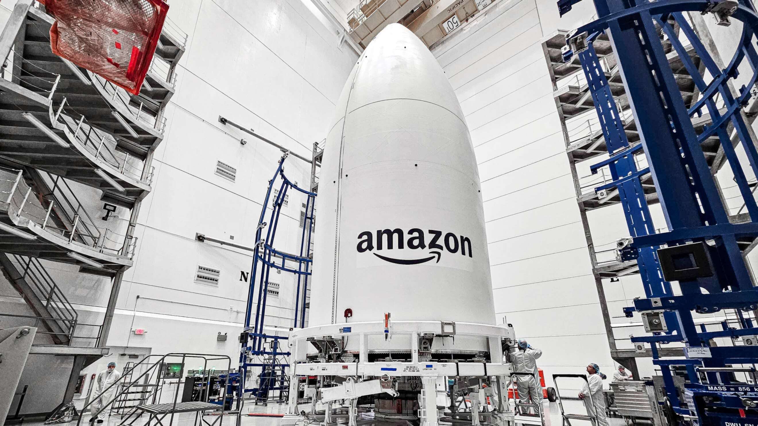 Amazon to launch first internet satellites in bid to compete with SpaceX - Boston News, Weather, Sports - Vimarsana News