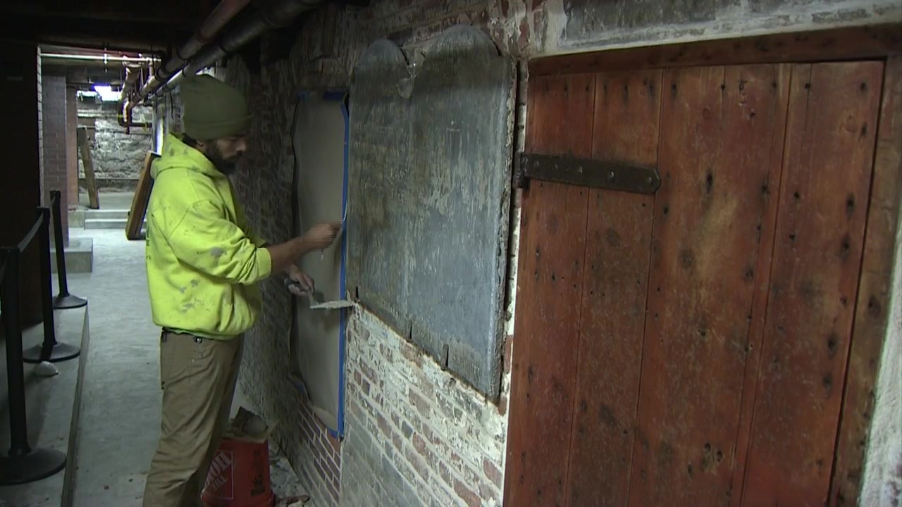 Historic Old North Church in Boston restores underground crypt 