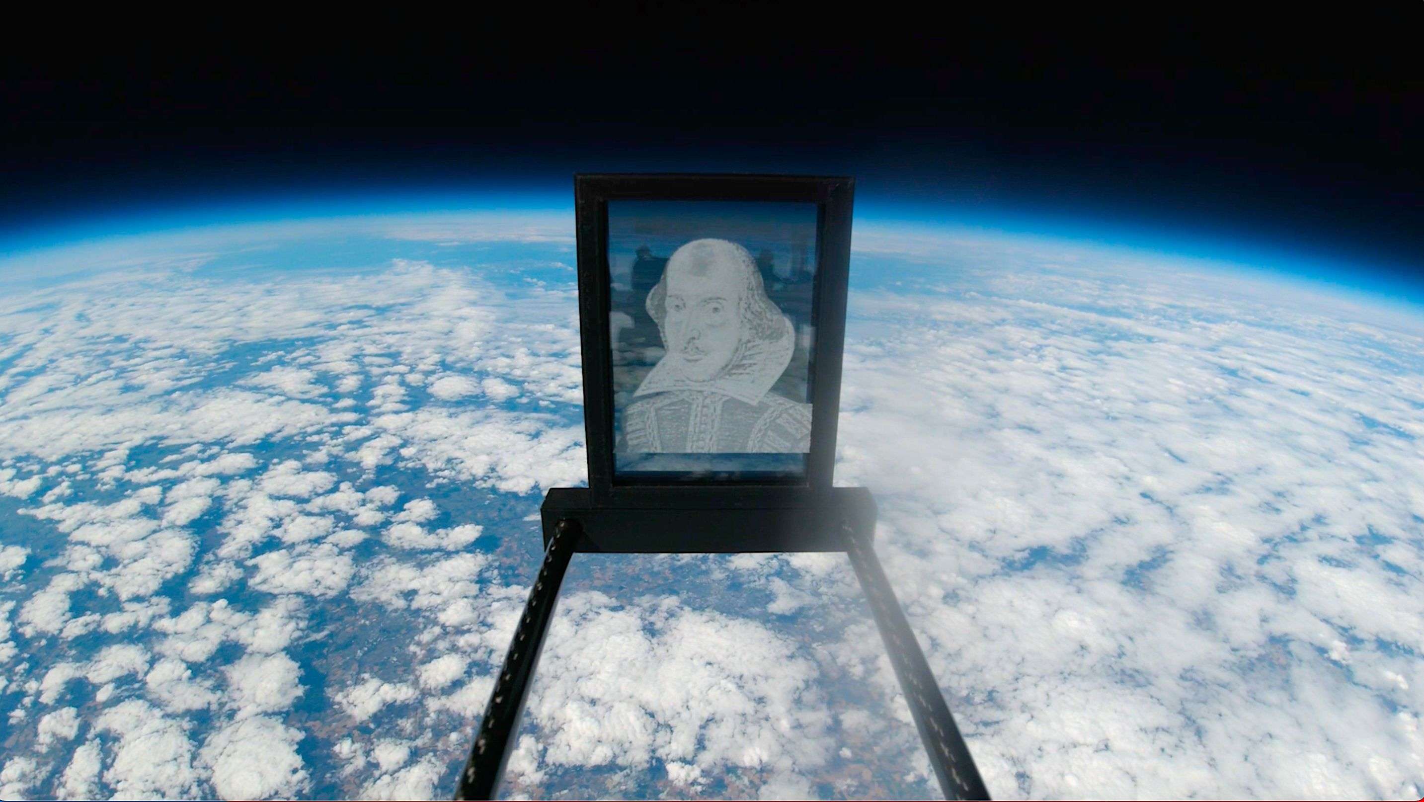 Shakespeare portrait sent to edge of space to celebrate 400 years since 'First Folio' - Boston News, Weather, Sports - Vimarsana News