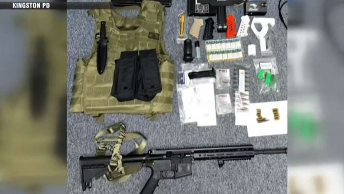Kingston man arrested on drug, weapons charges after search of his home ...