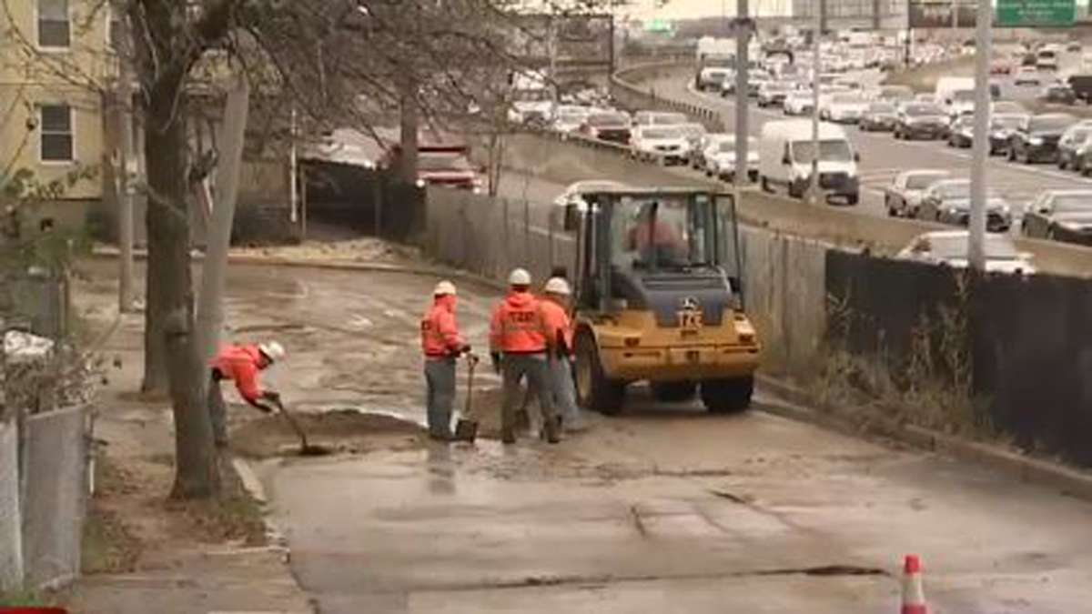 Crews working to repair water main break in Somerville - Boston News ...