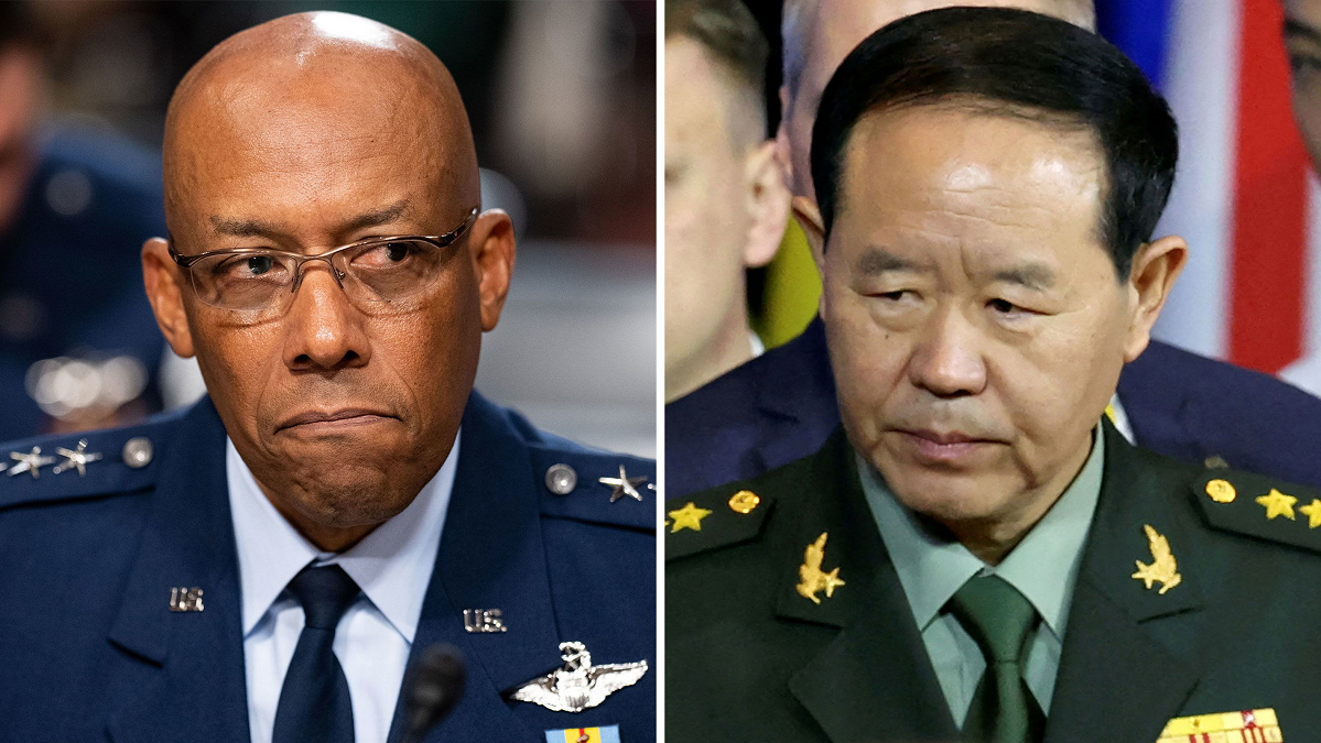Top US and Chinese military officials speak for the first time in over a year - Boston News, Weather, Sports - Vimarsana News