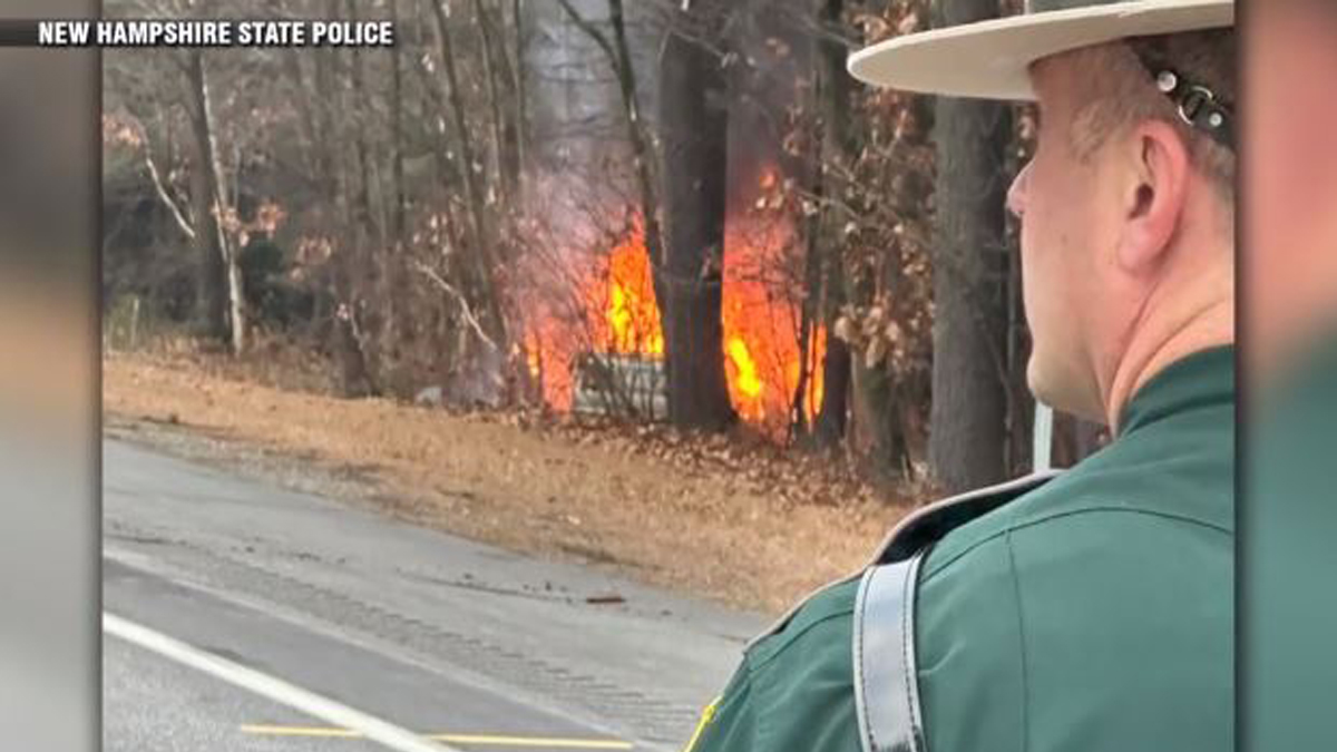 Police Investigating Fiery Multi-vehicle Crash On I-93 In Bow, NH ...