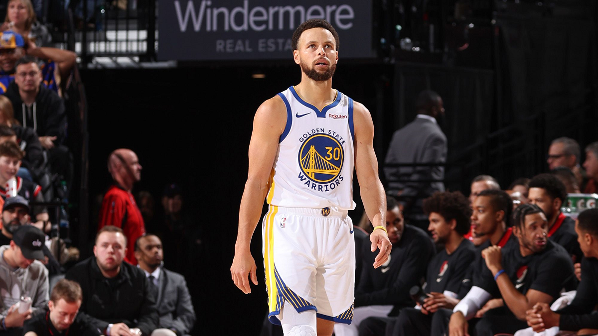 Steph Curry's five-year three-point streak ends in Golden State Warriors  win over Portland Trail Blazers - Boston News, Weather, Sports | WHDH 7News