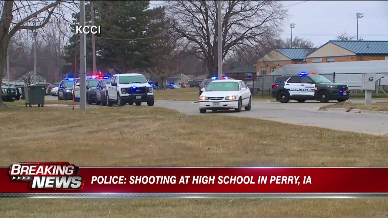Police say multiple people have been shot at a high school in Perry, Iowa; suspect is dead - Boston News, Weather, Sports - Vimarsana News