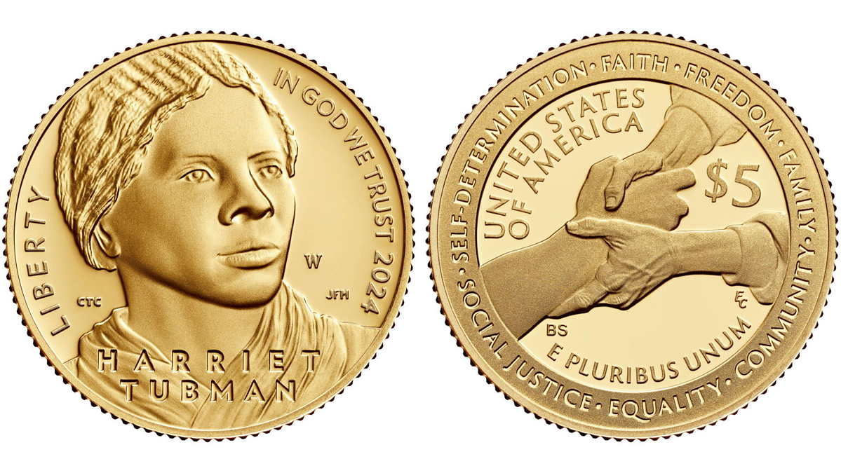 US Mint releases coins honoring Harriet Tubman - Boston News, Weather, Sports - Vimarsana News