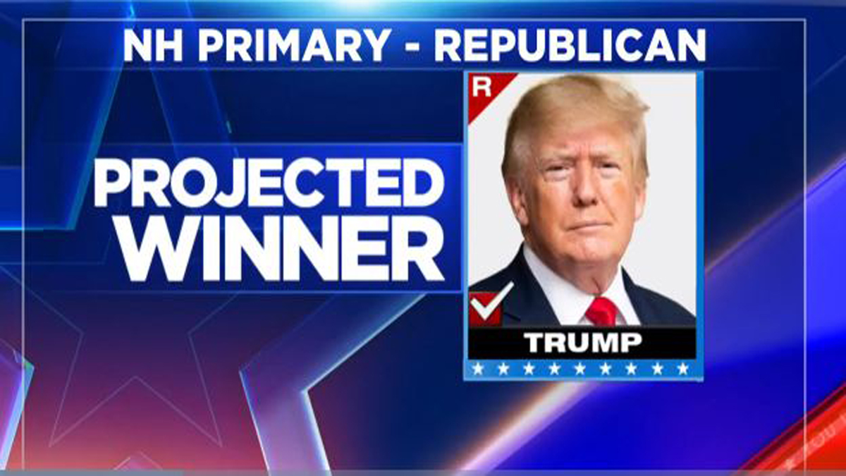 Trump Wins New Hampshire Primary As Rematch With Biden Appears ...