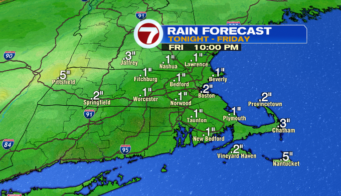 More mild Thursday, showers Friday - Boston News, Weather, Sports ...
