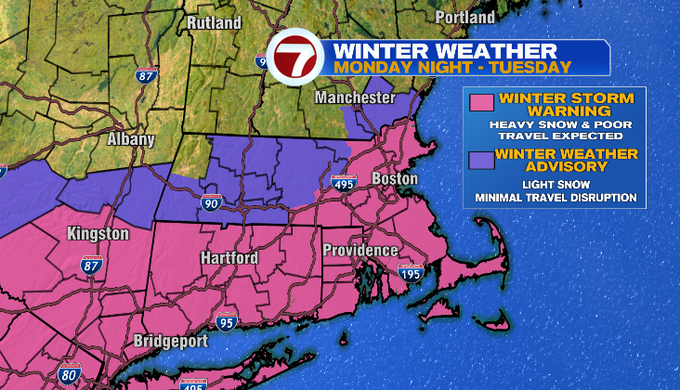 Tuesday storm brings heavy snow, wind and coastal concerns - Boston ...