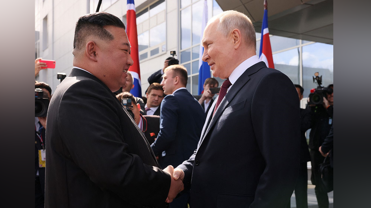 Putin gifts car to Kim Jong Un in sign of 'special personal relations,' North Korean state media reports - Boston News, Weather, Sports - Vimarsana News