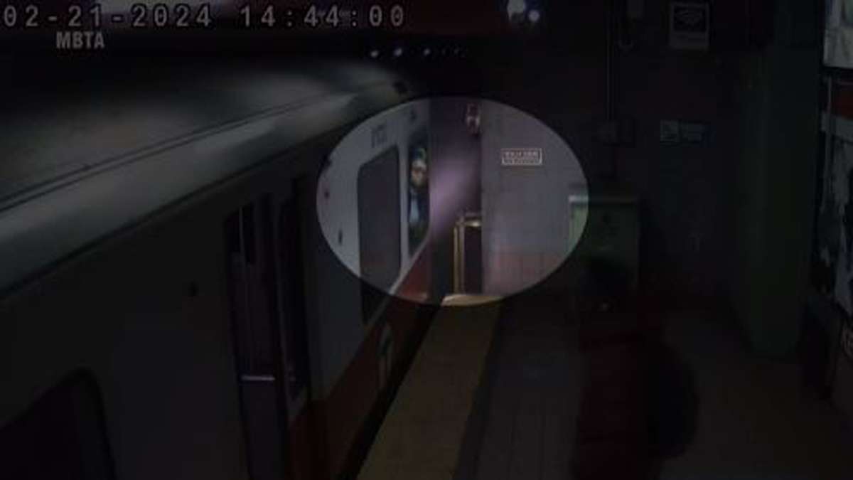 WATCH: New video shows firefighters respond to smoking MBTA train ...