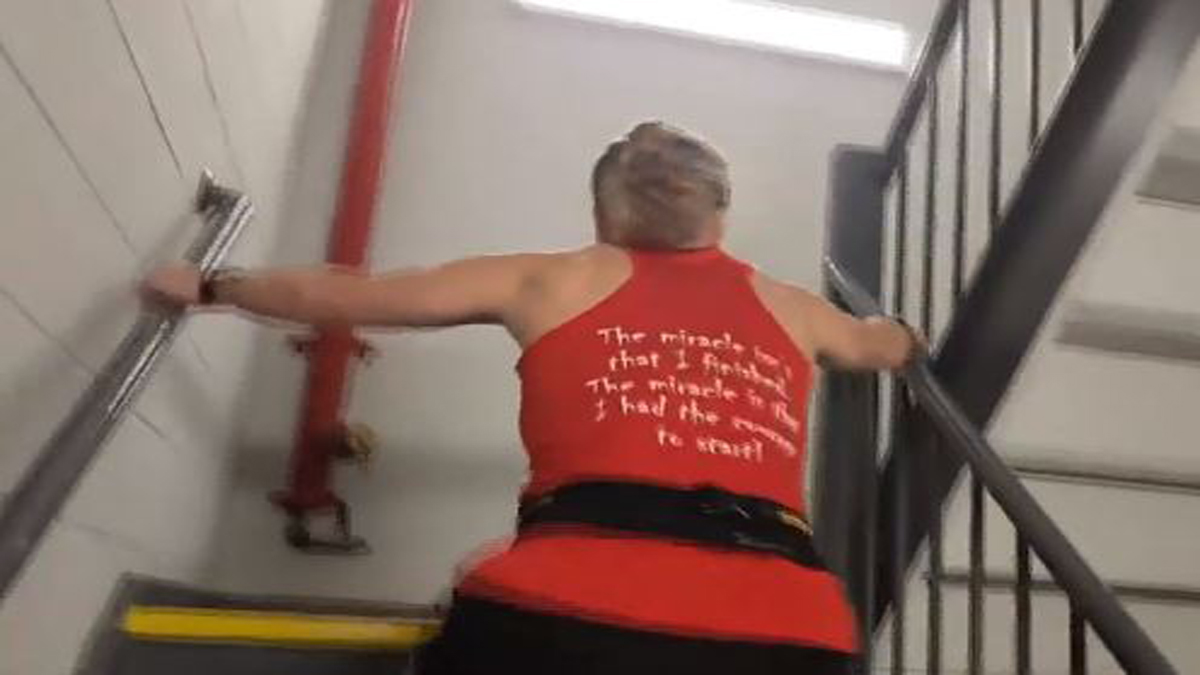 Climbing for a Cause Hundreds take part in American Lung Association’s
