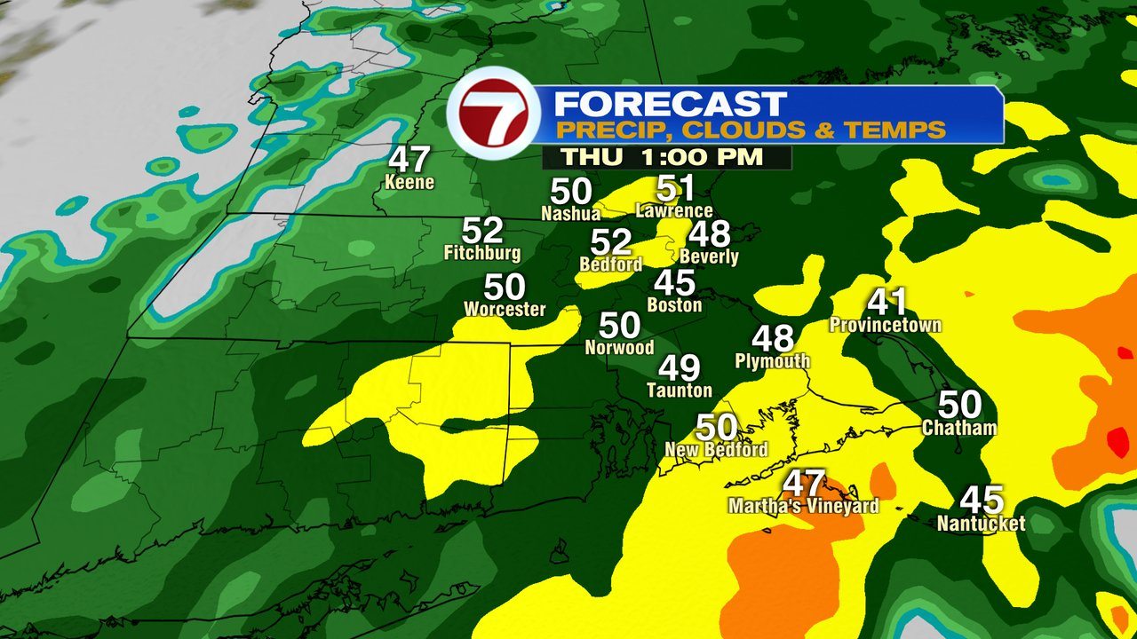 Milder, More Rain Ahead - Boston News, Weather, Sports | WHDH 7News