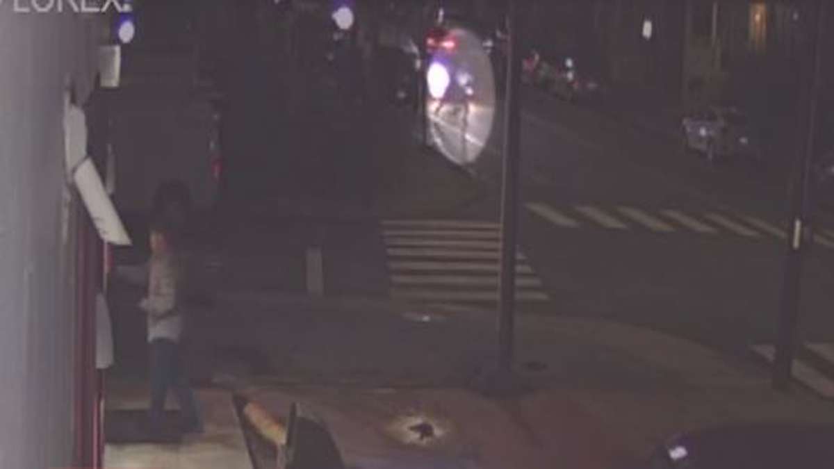Shocking surveillance video shows moment 2 juveniles struck by car in ...