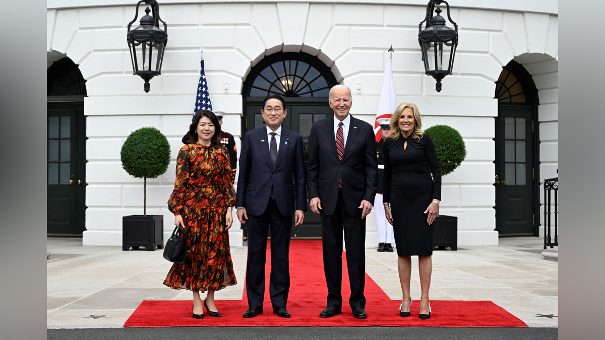 Bidens roll out the diplomatic – and literal – red carpet for Japan leader's visit - Boston News, Weather, Sports - Vimarsana News