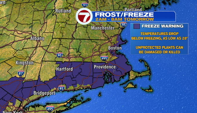 Cold tonight, sunshine is back tomorrow - Boston News, Weather, Sports ...