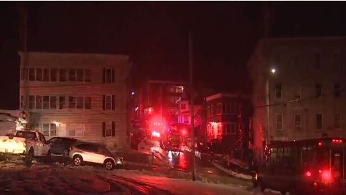 Fire crews battle blaze in multi-family home in Fitchburg - Boston News ...