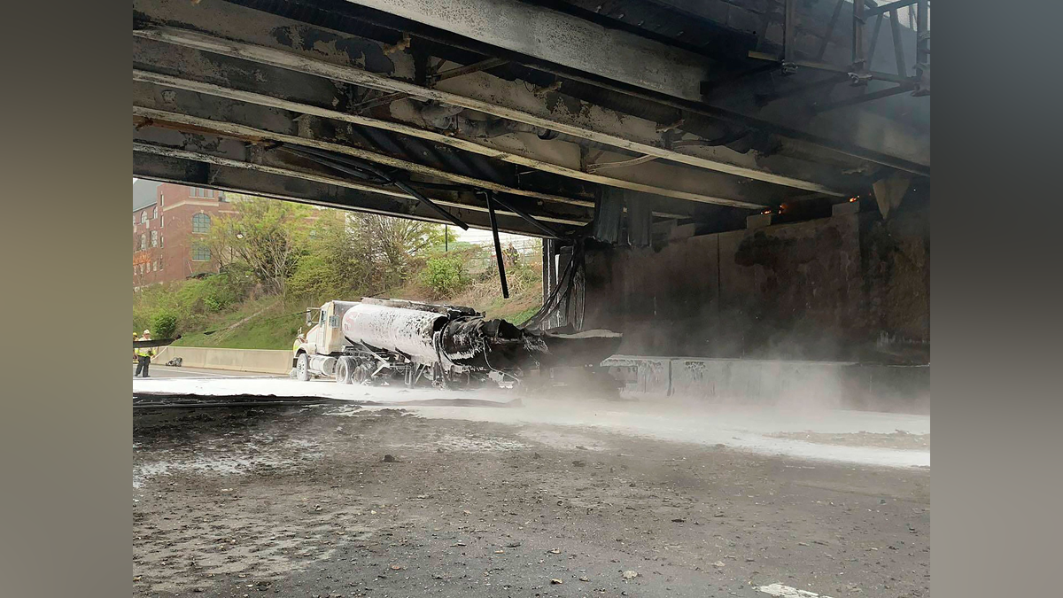 I-95 reopens in Connecticut after gas tanker fire damaged Norwalk overpass – Boston News, Weather, Sports | WHDH 7News