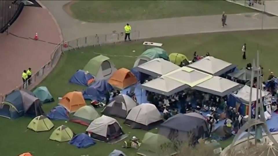 Boston protesters stand firm, refuse to clear encampments - Boston News, Weather, Sports - Vimarsana News