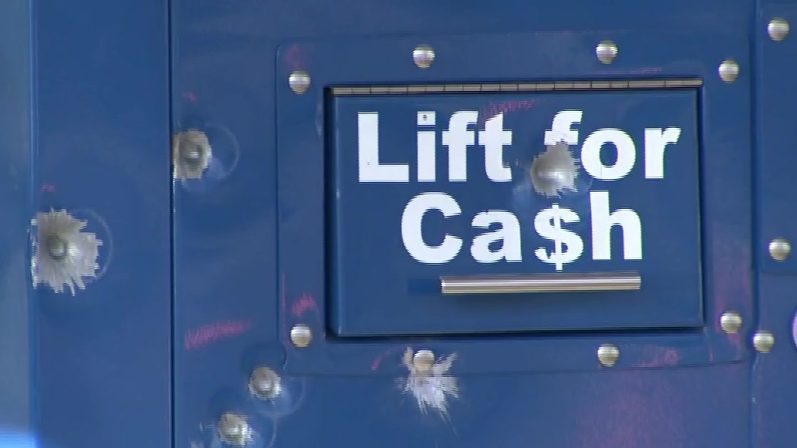 ATM at Chelmsford ice cream stand found covered in bullet holes