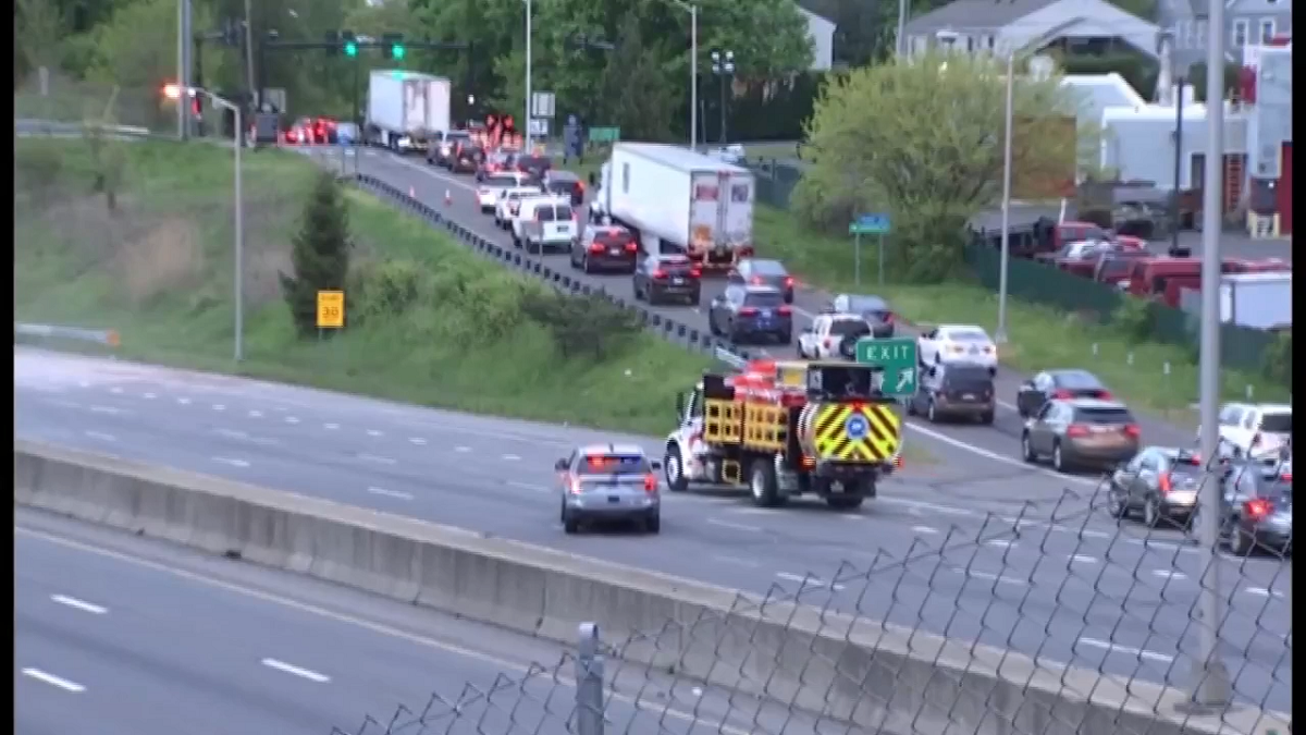 I95 reopens in Connecticut after gas tanker fire damaged Norwalk