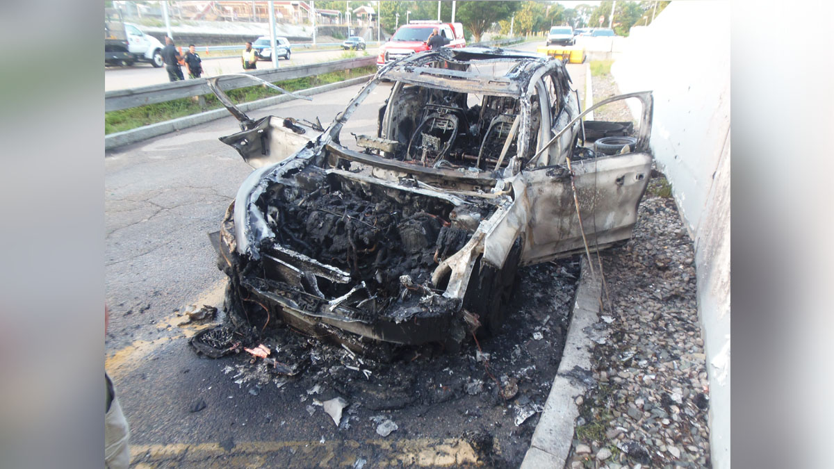 Car fire at Readville Commuter Rail station may have been intentionally ...