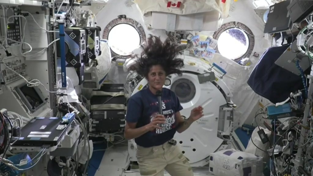 Needham astronaut Suni Williams surprises students with call from space