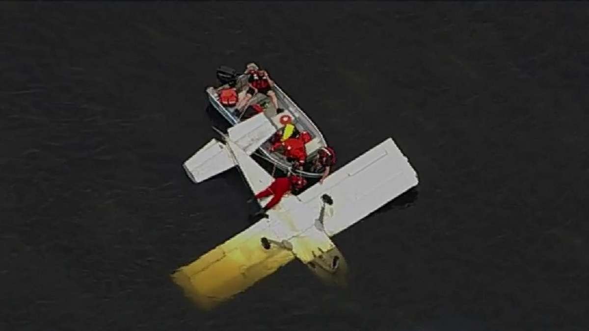 Pilot believed to be dead after small plane crashes into Merrimack ...