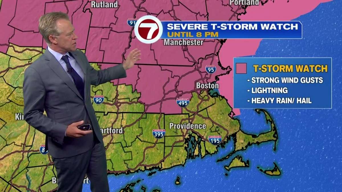 Severe thunderstorm watch in effect across much of New England - Boston ...