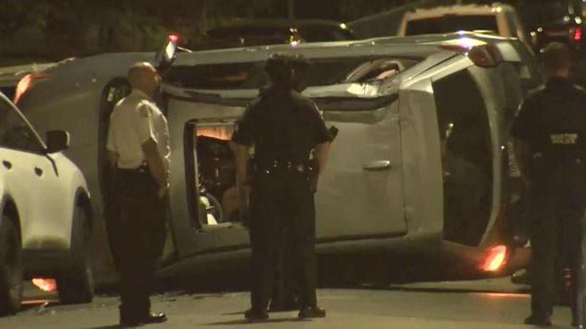 Emergency crews respond to rollover crash in Dorchester - Boston News ...