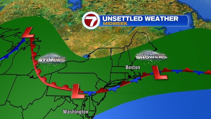 Unsettled pattern ahead - Boston News, Weather, Sports | WHDH 7News