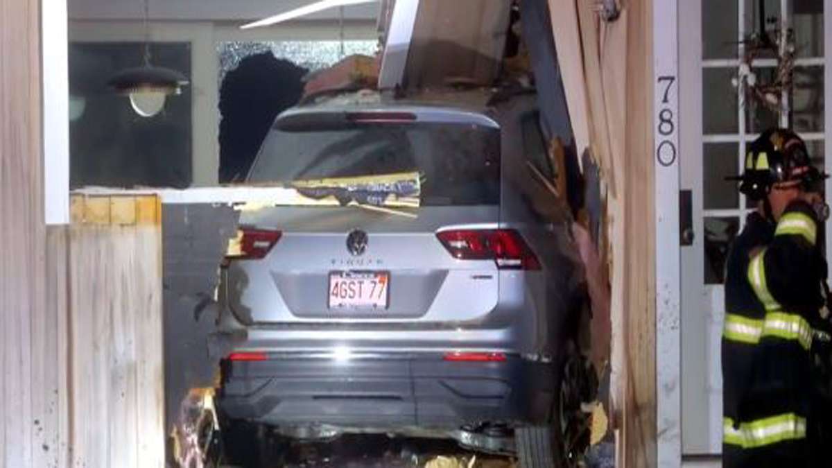 Driver slams into house in Falmouth - Boston News, Weather, Sports ...