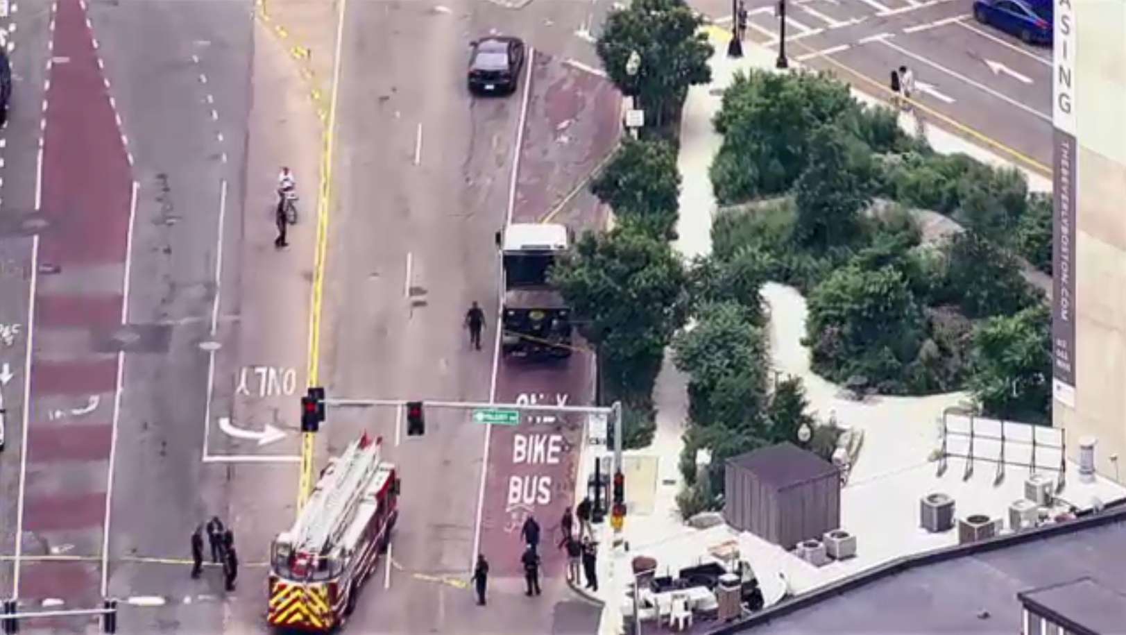 Boston police officer seriously injured after being hit by truck ...