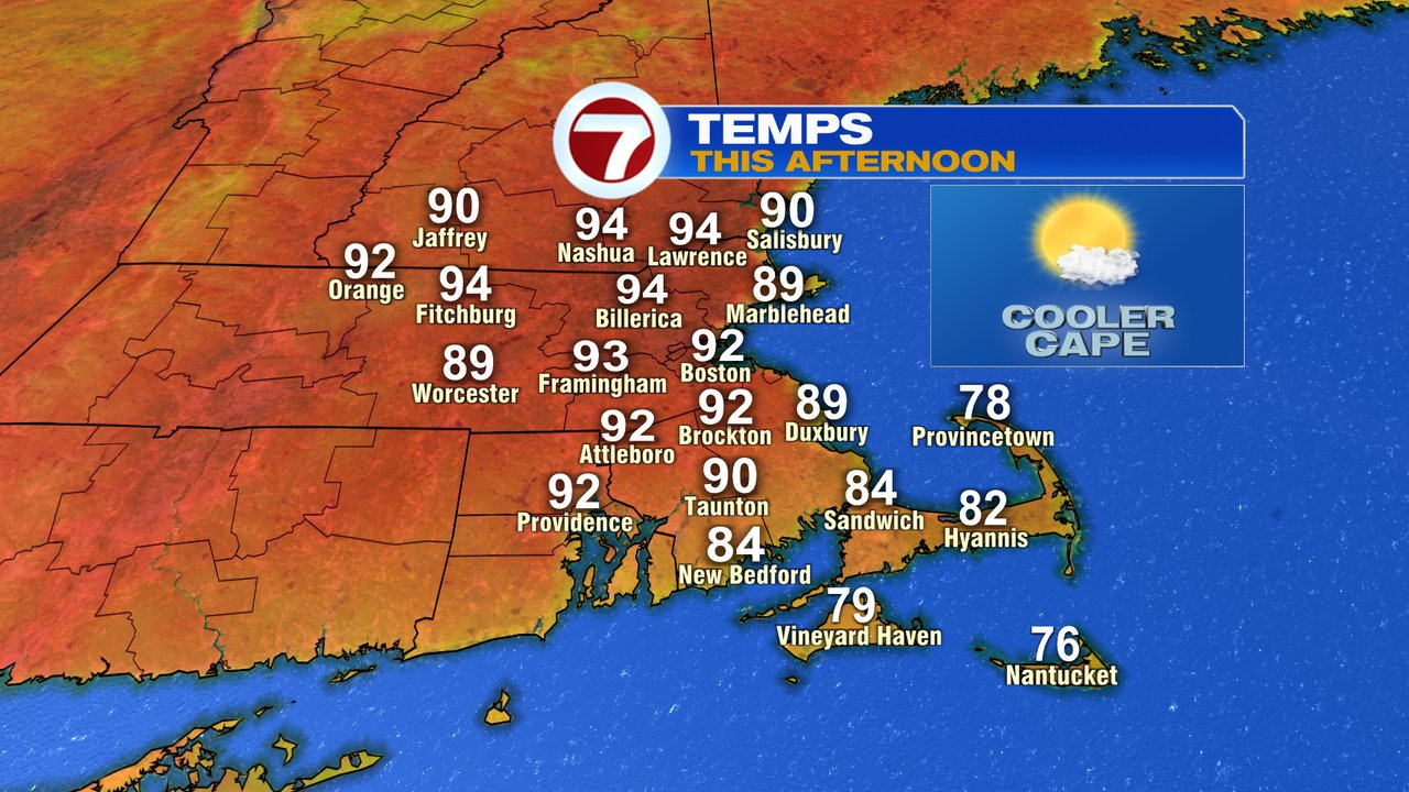 Hot and Humid - Boston News, Weather, Sports | WHDH 7News