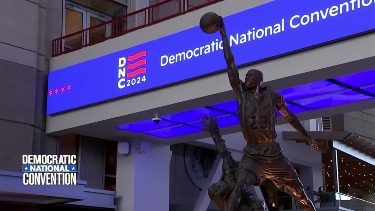 Security tight at DNC as Mass. delegates arrive in Chicago to support