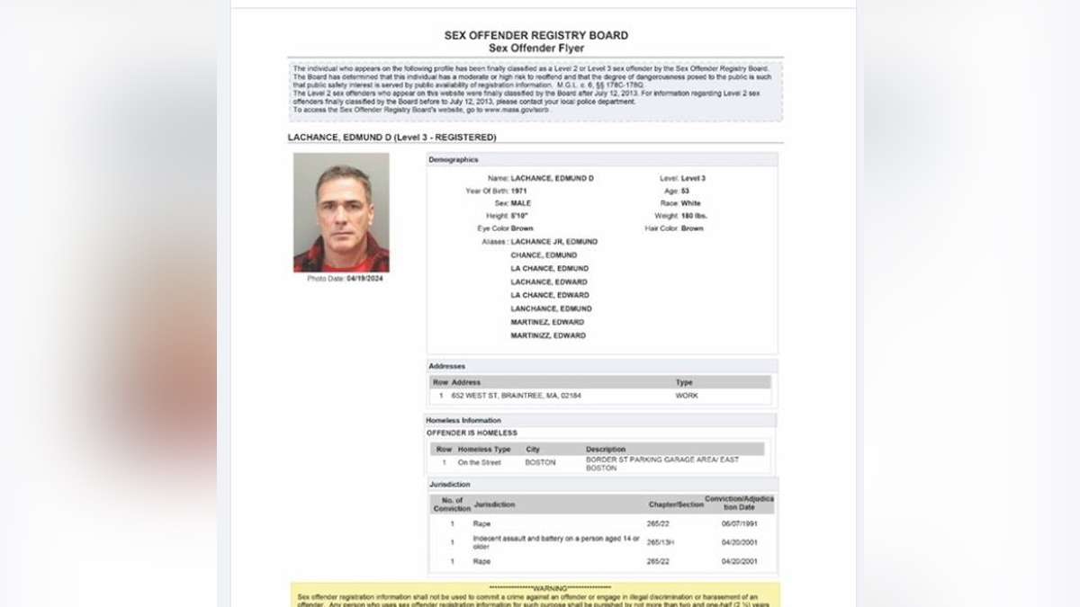 Sex offender accused of approaching teenage girl in Marshfield taken ...