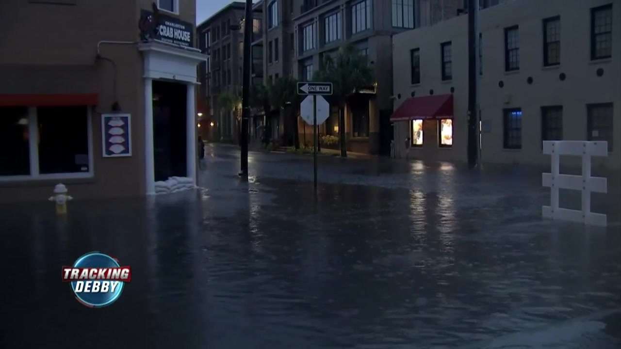 Tropical Storm Debby drenches Southeast with rain, high water as it ...